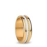 BERING Damen Ring in gold glänzend - Arctic Symphony Collection mit Edelstahl - Kasai