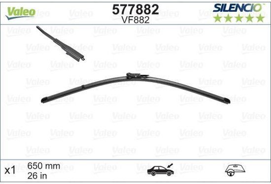 Valeo Bezems VF882 X2 577882 - Ruitenwisser
