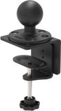 RAM Mount Heavy Duty C-klembasis met D-formaat kogel