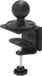RAM Mount Heavy Duty C-klembasis met D-formaat kogel