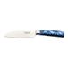 Rockingham Forge Sunrise Collection 5" Santoku mes, roestvrij staal met hars handvat, saffierblauw