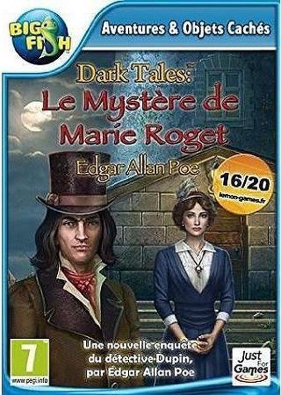 Big Fish Dark Tales: Le Mystère de Marie Roget Edgar Allan Poe, PC Standaard Frans