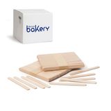 Decora, 9280114 verpakking met 5000 stuks berkenhout, geschikt voor contact met levensmiddelen, voor het maken van ijs, koekjes of cake op een stok, afmetingen: 10 x H 93 mm
