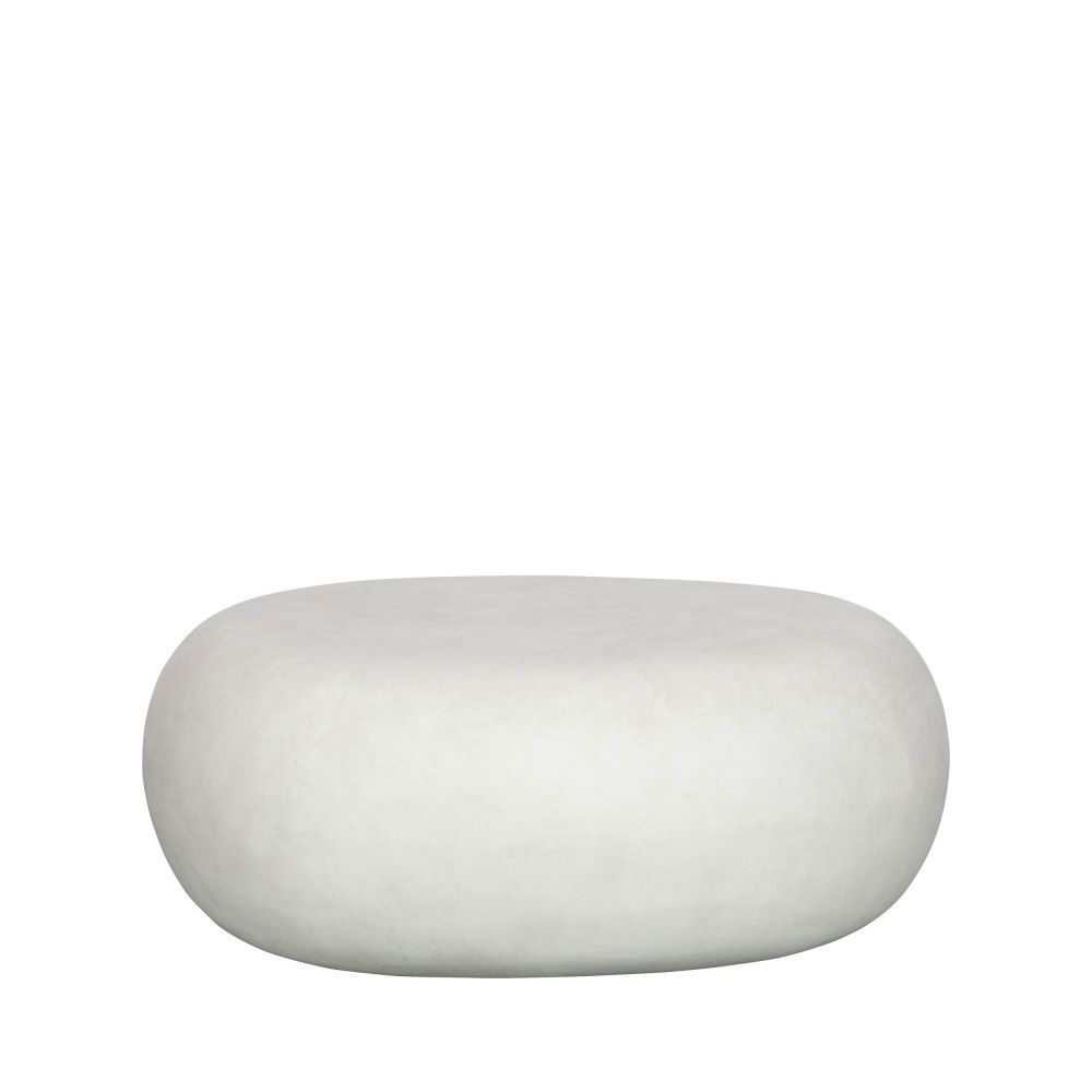 Drawer vtwonen Pebble Coffee table - White - 31x65x49 cm