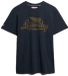 Superdry Heritage Brand T-shirt coupe décontractée Homme S Eclipse Navy