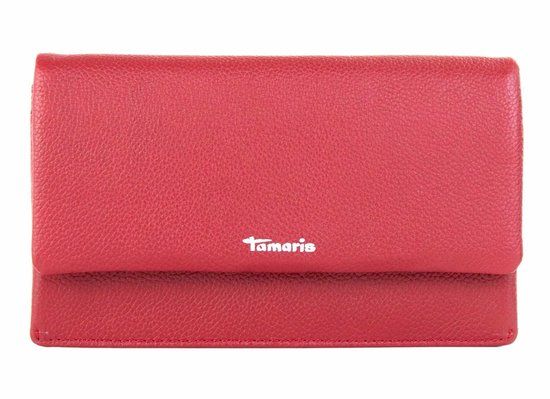 Tamaris Portemonnee TAS Amanda (50014) Dames Ritsportemonnee Leer Rood