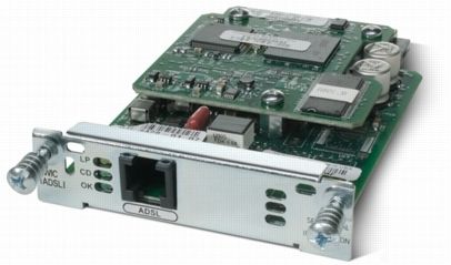 Cisco HWIC-1ADSL= 1-port ADSL over basic telephone service HWIC