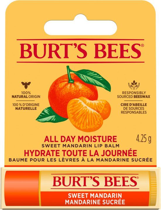 Burts Bees Lippenbalsem Sweet Mandarin blister - 4,25 gr