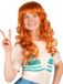 CHAKS - One Piece Nami Pruik Rood Lang Golvend Kunsthaar Vrouwen