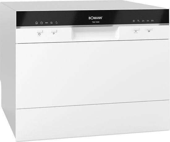 Bomann TSG 7405 Mini Vaatwasser Wit