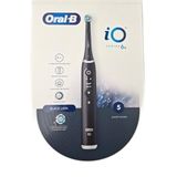 Oral-B Oplaadbare elektrische tandenborstel iO 6N zwart, 1 elektrische tandenborstel, 2 reserveborstels, reisetui + 1 Oral-B Advanced tandpasta regenereert nagellak, effectieve tandreiniging
