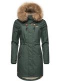 Ragwear Dames Parka Tawny Pine Green