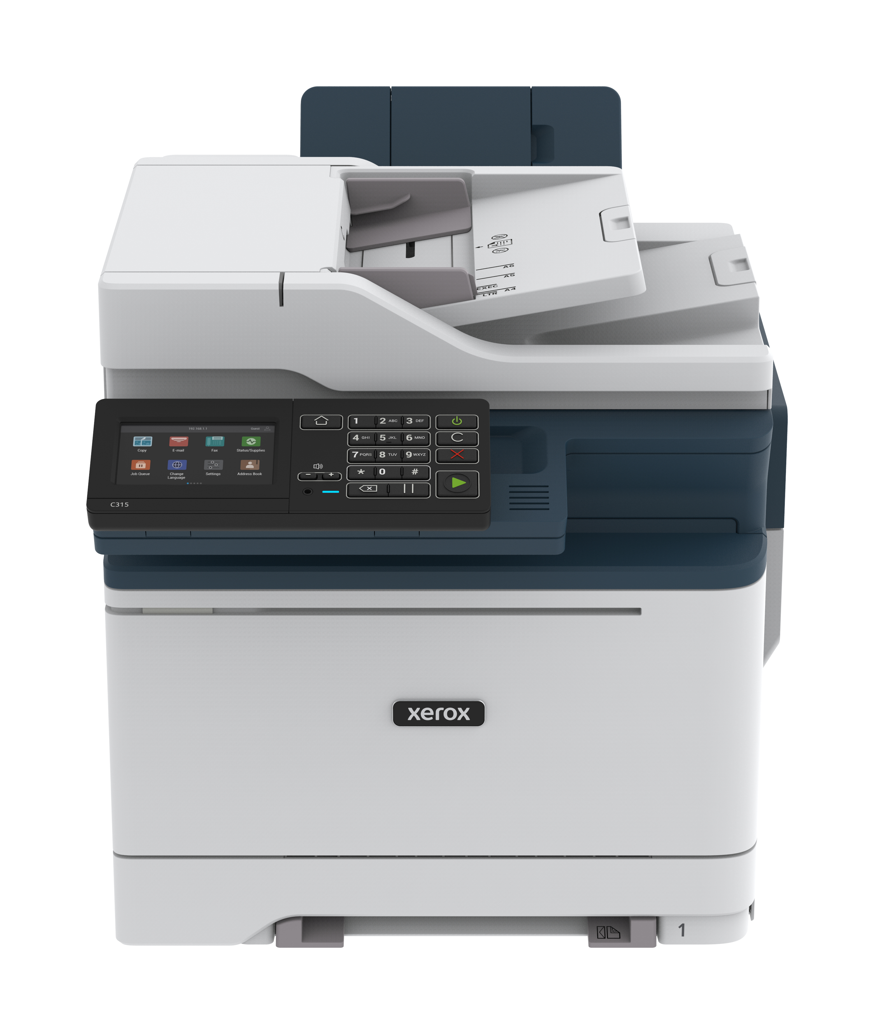 Xerox Xerox C315 A4 33 ppm draadloze dubbelzijdige printer PS3 PCL5e6/6 2 laden totaal 251 vel