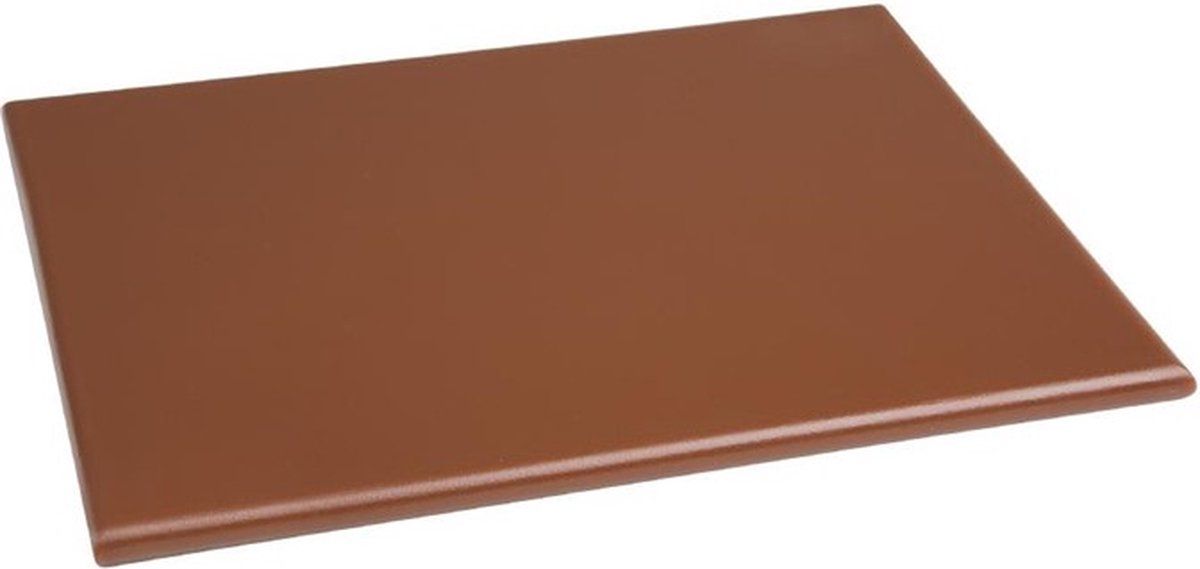 Hygiplas HDPE Snijplank Bruin 300x225x12mm HC864 - Horeca