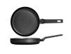 H&H All Blacks Aluminium Pan met Anti-aanbaklaag Pfluon, 24 cm, Inductie