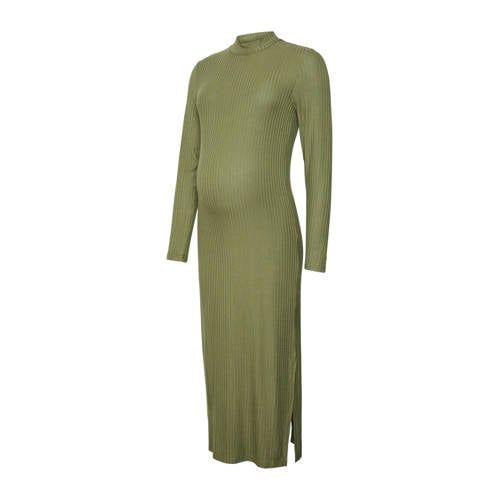 MAMALICIOUS MLTRINITY Ribbed Maternity Dress