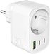 Puro Chargeur 30W Puissance de sortie 3 ports USB-C 1x USB-A Blanc
