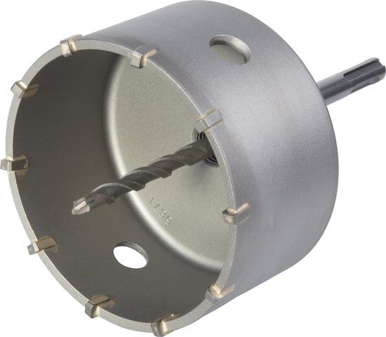 wolfcraft Holboorkrans HM 105 mm met adapter SDS-plus