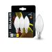 BELLALUX LED-lamp, E14-basis matte optiek, Warm wit (2700K), 470 Lumen, substituut voor 40W-verlichtingsmiddel niet-dimbaar, 3-Pak