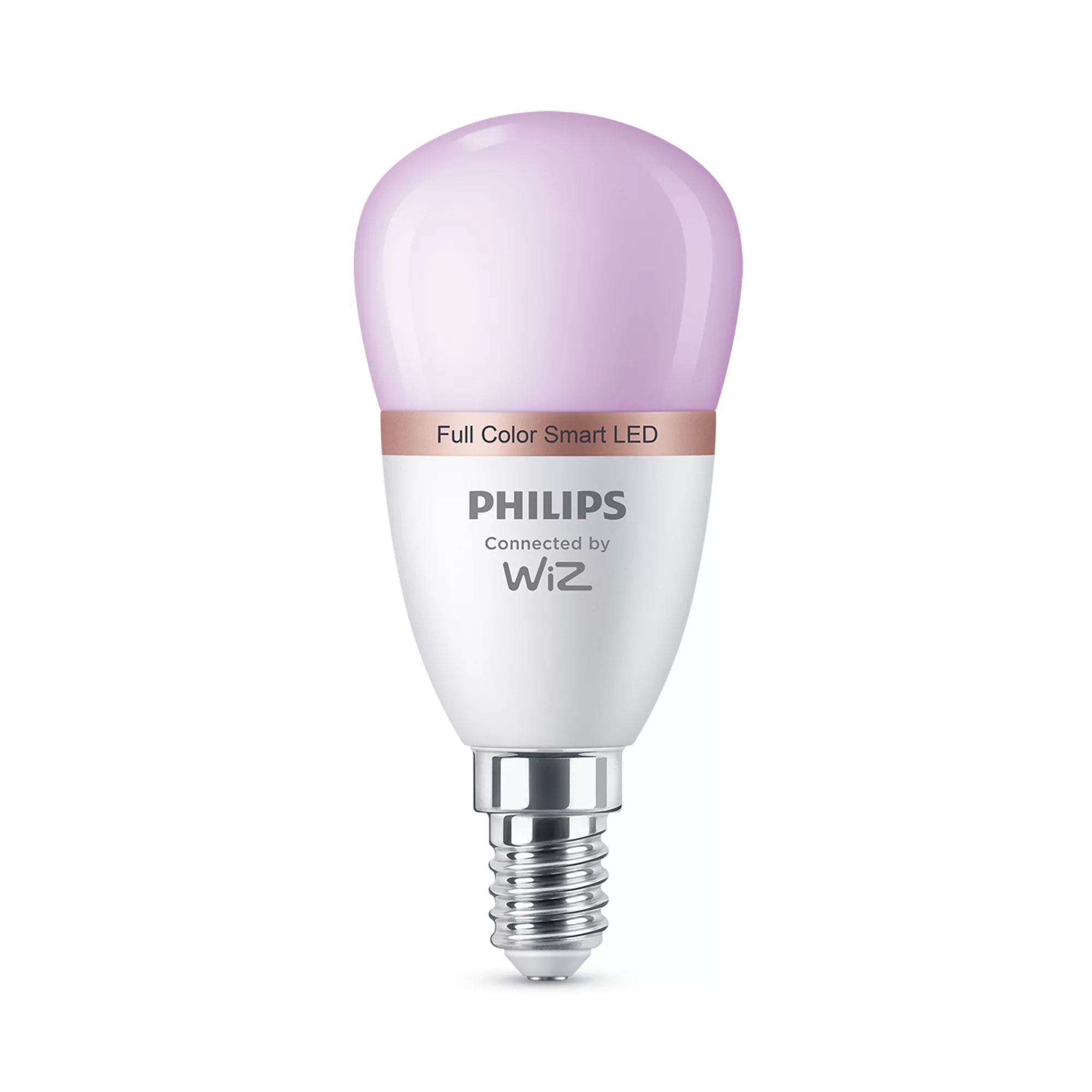 Philips Hue Philips Smart Lighting Kogellamp - Slimme LED-Verlichting - Gekleurd en Wit Licht - E14 - 40W - Mat - Wi-Fi