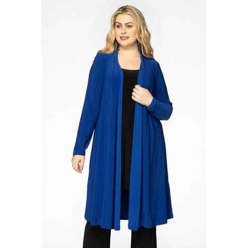 Yoek vest DOLCE blauw travelstof