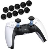 ProFPS Vervangende Joystick Caps – 10 Stuks – Zwart – TPE Rubber – Geschikt voor PS5 & PS4