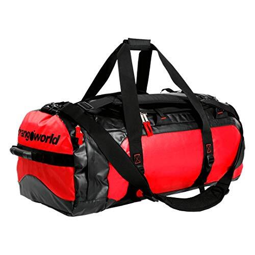 Trango volwassenen tas BOLSO EXPEDICION 80, meerkleurig (rojo/negro), 60 centimeter