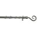GARDINIA Gordijnroede-set Hook, complete set inclusief montagemateriaal, lengte: 130-240 cm, zilver