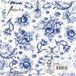 Ambiente Servetten 20pcs / 33 x 33cm, Delft Blue flowers