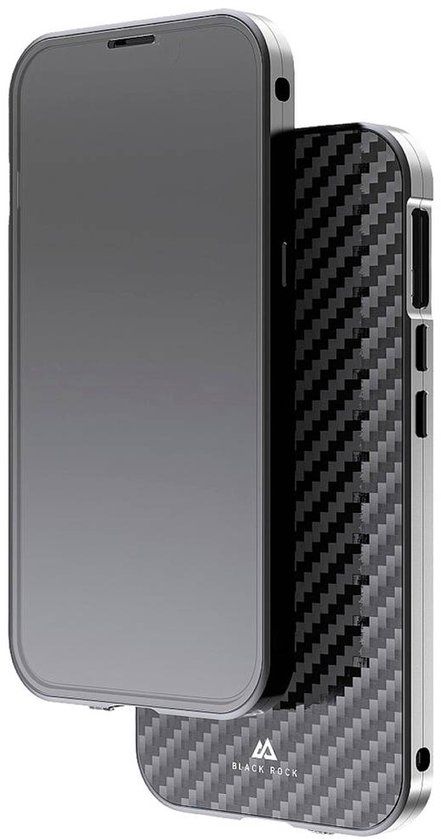 Black Rock 360° Glass Cover Apple iPhone 14 Carbon