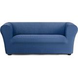 ECOMMERC3 Bankhoes voor 2-zits, bi-elastisch, super elastisch, Chester en Klippan, blauw