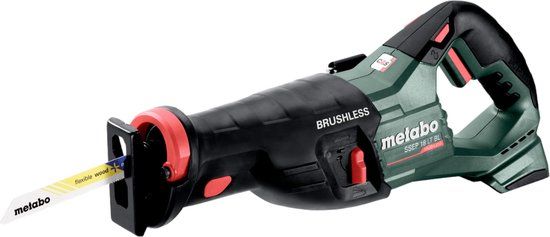 Metabo SSEP 18 LT BL accu reciprozaag 18 V 32 mm borstelloos (601617850) Solo