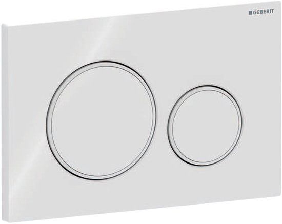 Geberit Sigma20 Bedieningspaneel - RVS - Modern - 5 jaar garantie