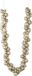 J-Line slinger Kerstbal - kunststof - beige