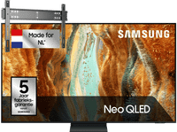 Samsung Qe85qn74fatxxn Ultra Hd 4k Neo Qled 85" (2025) + Vogels Vaste Tv-beugel 40"-110" Max 100kg Zwart Tv Bundle