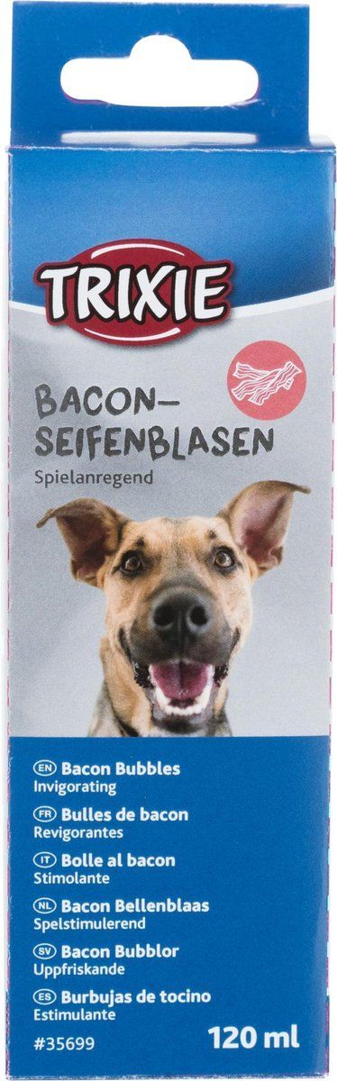 TRIXIE bellenblaas met baconsmaak 120 ml