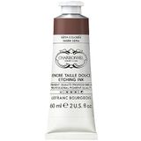 Lefranc Bourgeois 301556 Charbonnel Koperdrukinkten, sterk gepigmenteerde diepdrukverf, uitstekende lichtechtheid, levendige kleuren, bestand tegen veroudering, 60ml tube - Warm Sepia