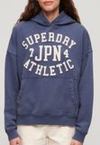 Superdry Athletic Essentials oversized hoodie met applicatie - Dames - Hoodies