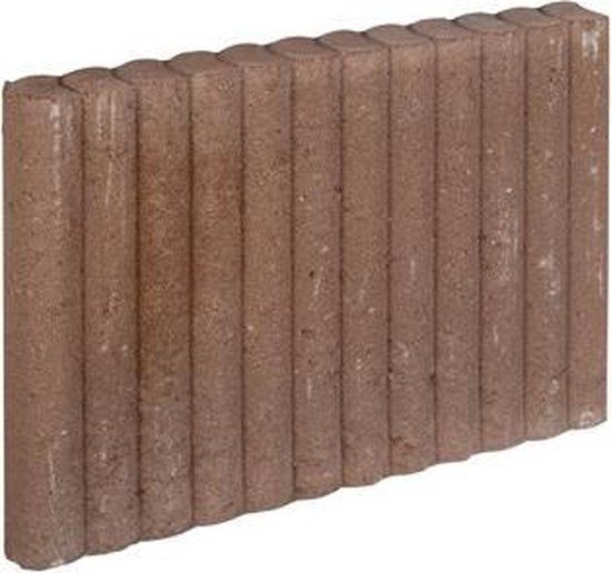 Gardenlux 5 stuks! Mini palissadeband bruin 6x40x50 cm
