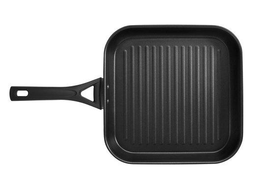 Pyrex Expert Touch Grillpan - 28 cm - RVS - Geschikt voor alle warmtebronnen