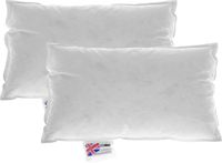 Homescapes Kussenvulling Set van 2 – 50x30 cm – Ganzendons & Veren Binnenkussens – 100% Katoen Tijk – OEKO-TEX® & RDS Gecertificeerd