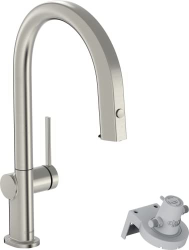 Hansgrohe Aqittura M91 Keukenkraan met Waterfilter - RVS - 3-weg - Uittrekbaar