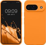 kwmobile telefoonhoesje geschikt voor Google Pixel 9 - Hoesje voor smartphone - Precisie camera uitsnede - In fruitig oranje