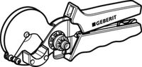 Geberit buisschaar hand v/buisdiam 16 - 26mm