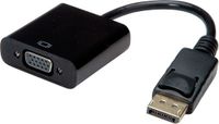 Value 12.99.3136 adapter DisplayPort naar VGA Zwart