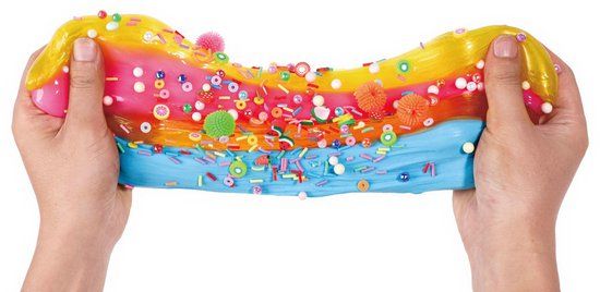 Top1Toys Amazing Cool Mega Slime Mixset - 6 Potjes met Accessoires
