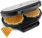 YASHE wafelijzer - 10 hartwafels - 1200 W - Zwart