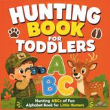 Hunting Book for Toddlers: A Fun A–Z Alphabet Book of Animals, Outdoor Gear, and Wildlife Adventures for Little Hunters