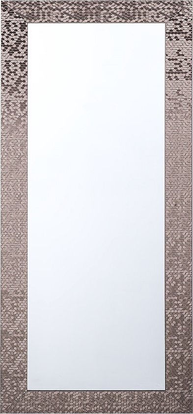 Beliani Wandspiegel bruin 50 x 130 cm MARANS