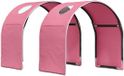 vidaXL Bedtunnel voor kinderbedden 2 st Roze Polyester